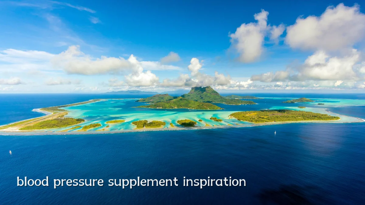 blood pressure supplement inspiration