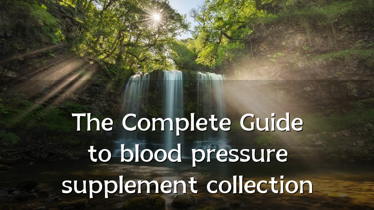 The Complete Guide to blood pressure supplement collection