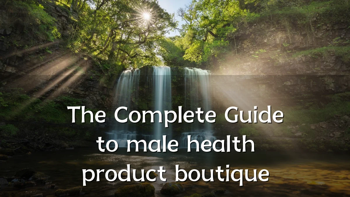 The Complete Guide to male health product boutique