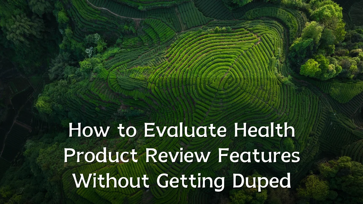How to Evaluate Health Product Review Features Without Getting Duped