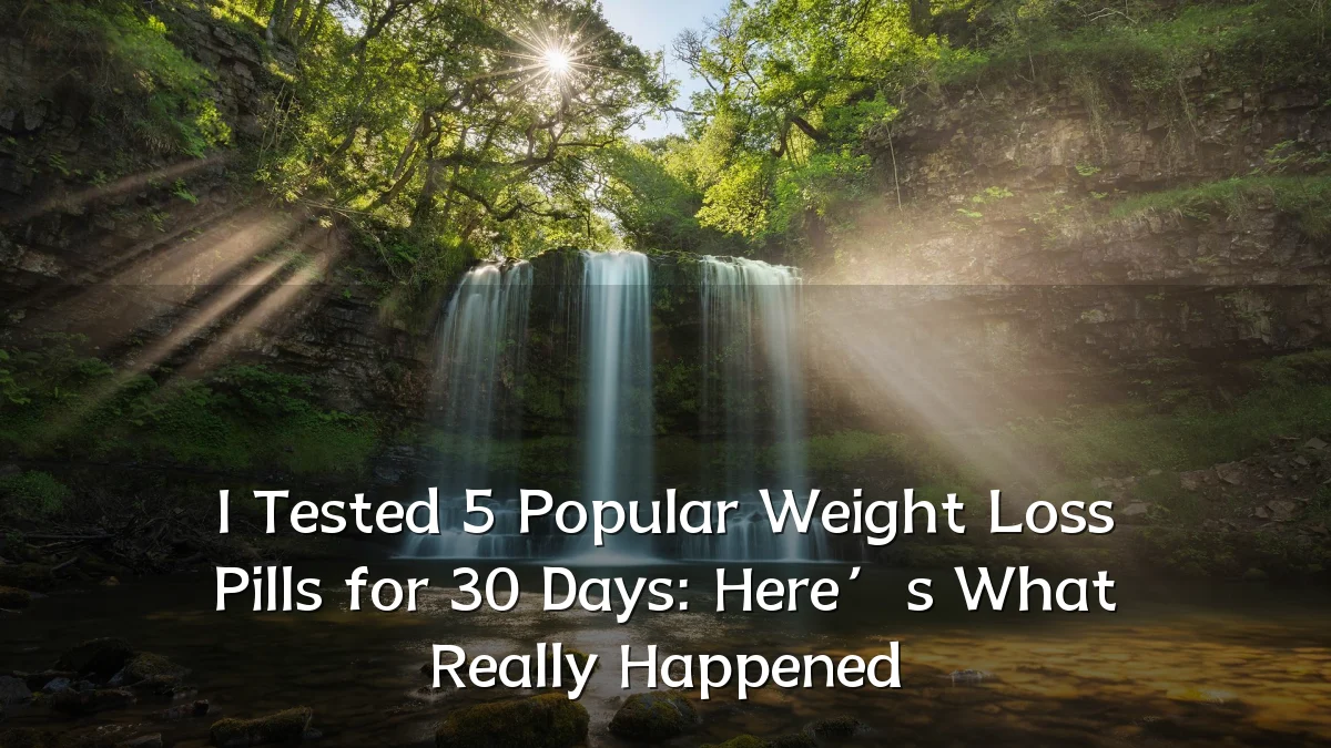 I Tested 5 Popular Weight Loss Pills for 30 Days: Here’s What Really Happened