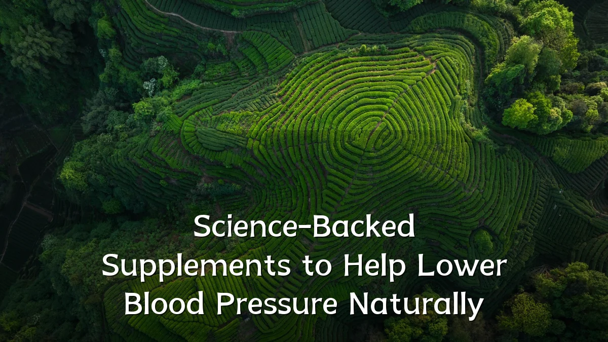 Science-Backed Supplements to Help Lower Blood Pressure Naturally