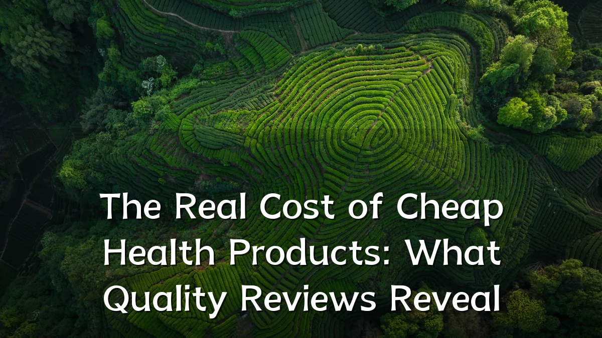 The Real Cost of Cheap Health Products: What Quality Reviews Reveal