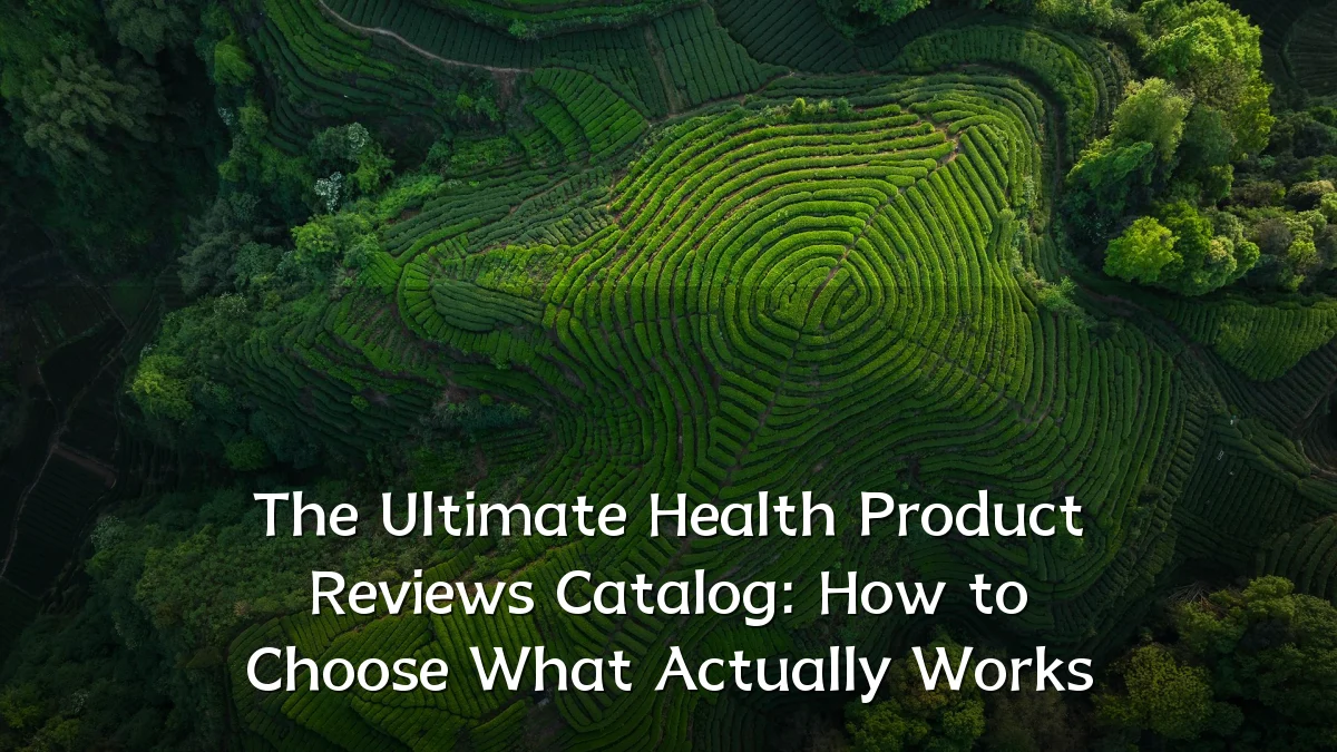 The Ultimate Health Product Reviews Catalog: How to Choose What Actually Works
