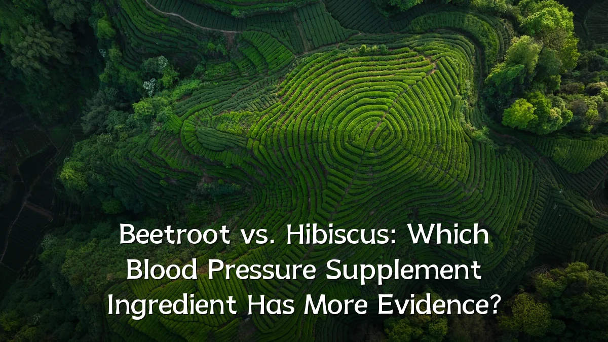 Beetroot vs. Hibiscus: Which Blood Pressure Supplement Ingredient Has More Evidence?