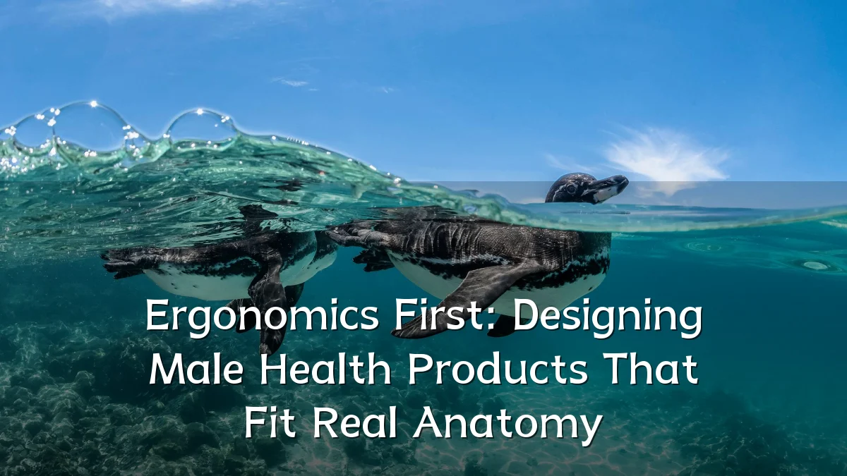 Ergonomics First: Designing Male Health Products That Fit Real Anatomy
