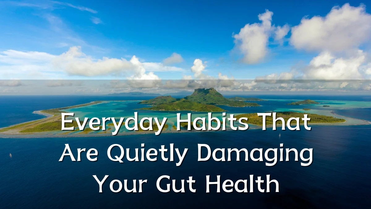 Everyday Habits That Are Quietly Damaging Your Gut Health