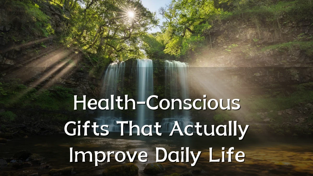 Health-Conscious Gifts That Actually Improve Daily Life