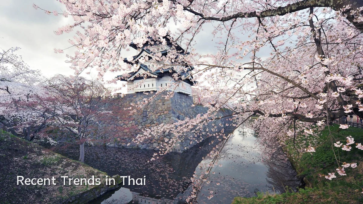 Recent Trends in Thai