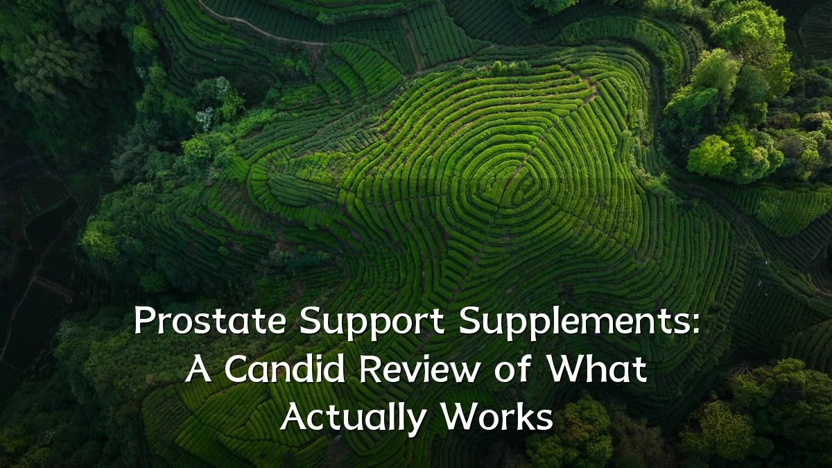 Prostate Support Supplements: A Candid Review of What Actually Works