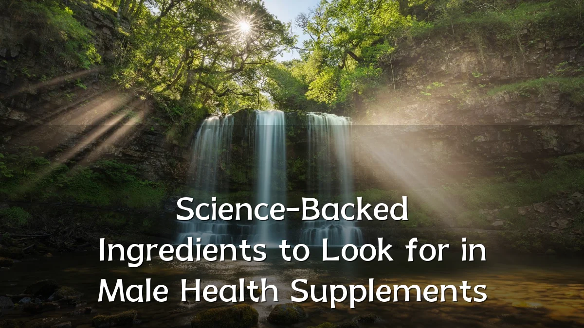 Science-Backed Ingredients to Look for in Male Health Supplements