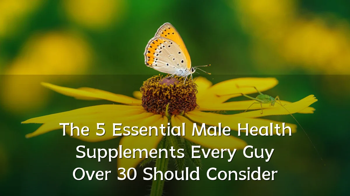 The 5 Essential Male Health Supplements Every Guy Over 30 Should Consider