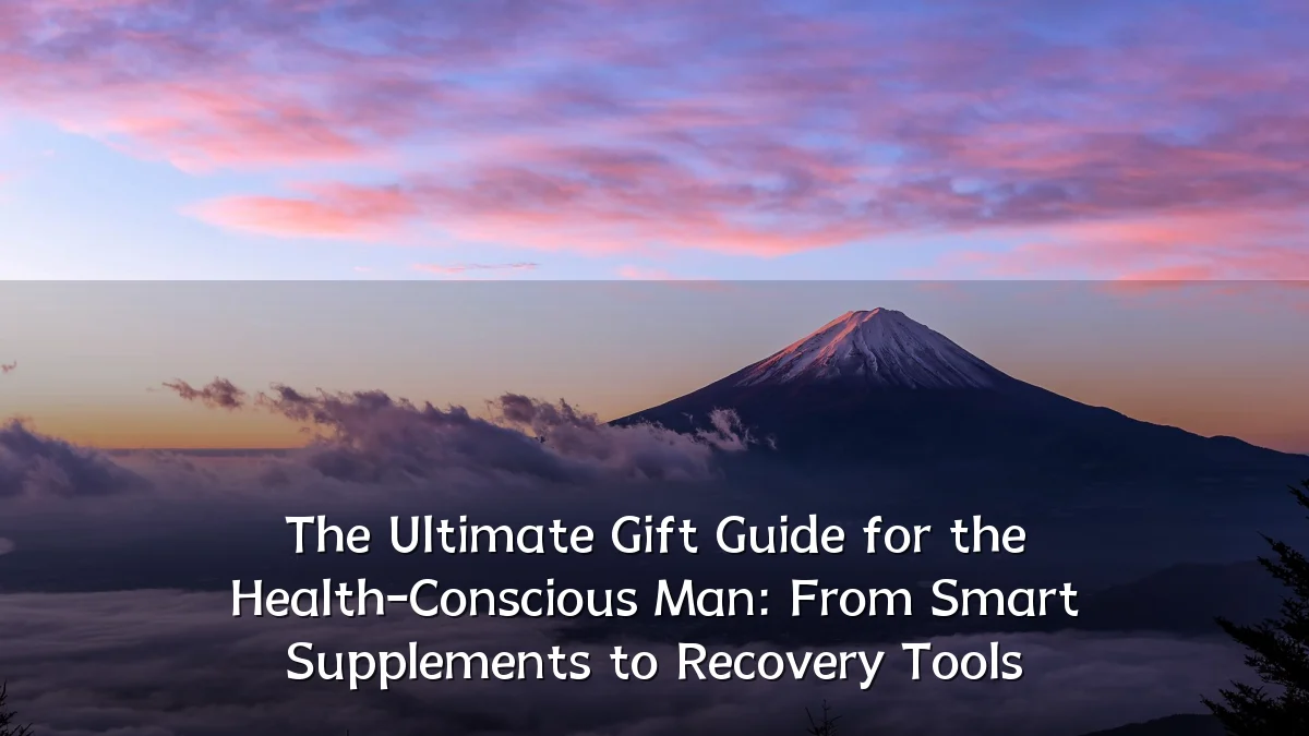 The Ultimate Gift Guide for the Health-Conscious Man: From Smart Supplements to Recovery Tools